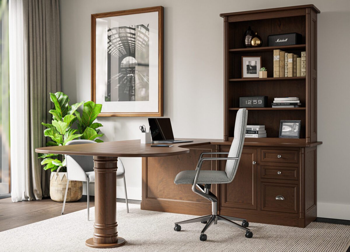 Covington Pedestal Desk - Image 2