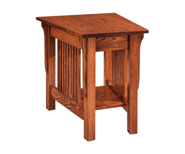Leah Wedge Shaped End Table