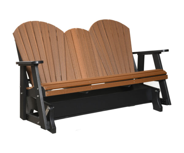 5' Adirondack Glider - No Fold Down Console