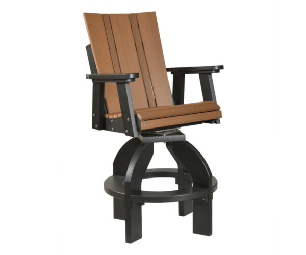 Modern Pub Swivel Chair - Small