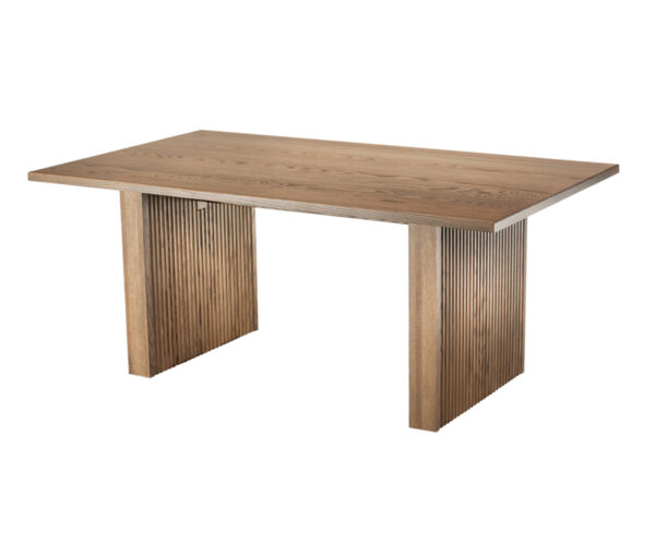 Logan Solid Top Trestle Table