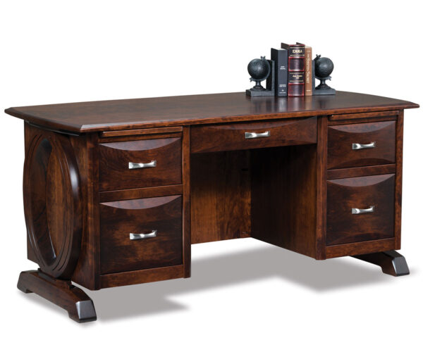 Saratoga Curved Top Desk