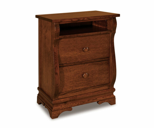 Chippewa Sleigh 2 Drawer Nightstand - 25¼"W